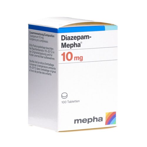 Diazepam Mepha 10 mg 100 Tabletten