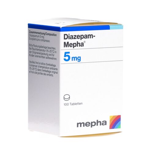 Diazepam Mepha 5 mg 100 Tabletten